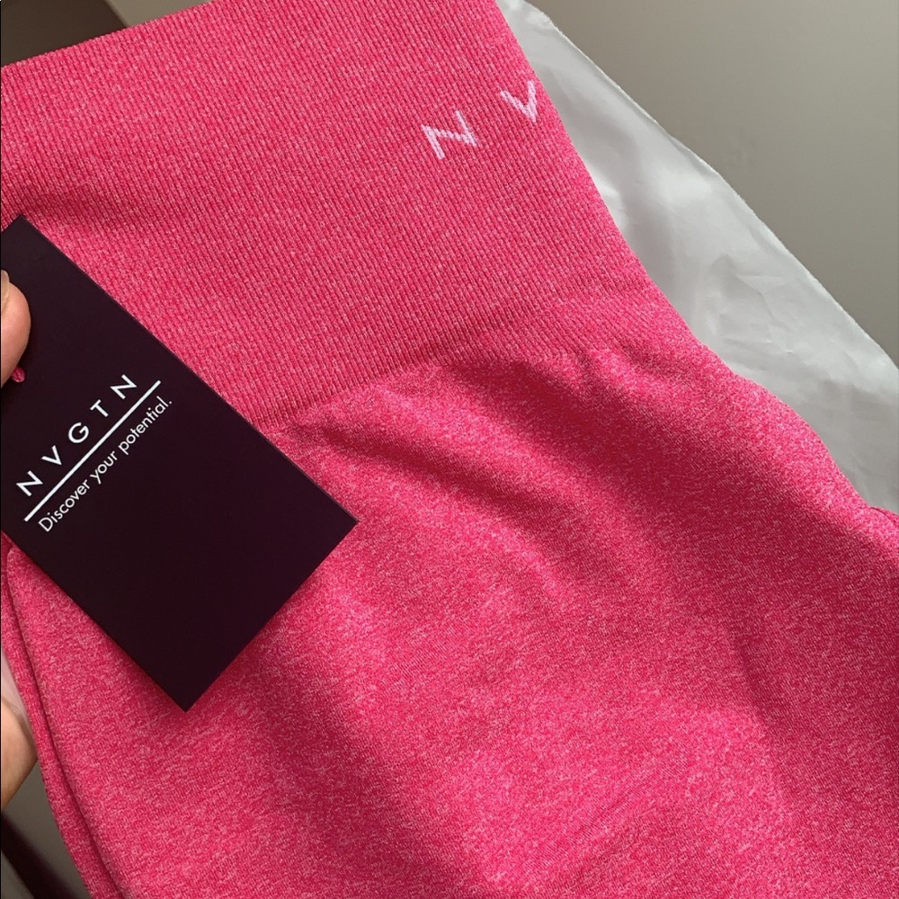 NVGTN Fuchsia Pro Shorts SMALL